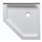 Anzzi Randi 36" x 36" Neo-Angle Double Threshold Shower Base in White SB-AZ01NO - alternate 9